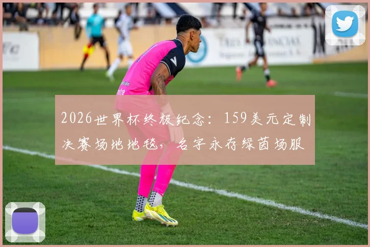 2026世界杯终极纪念：159美元定制决赛场地地毯，名字永存绿茵场服务详解